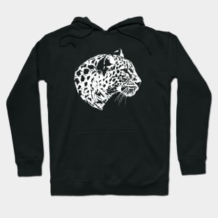 leopard portrait Hoodie